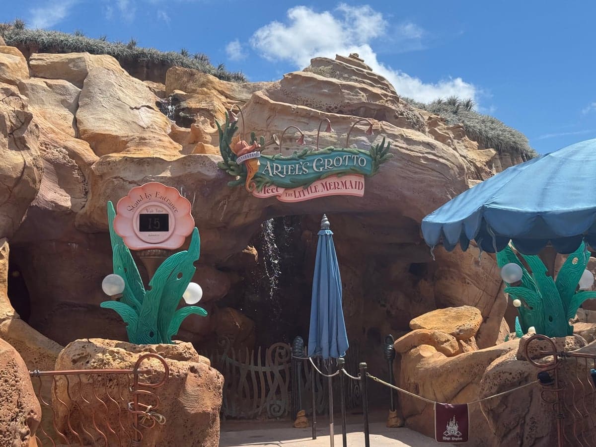 Meet Ariel at Her Grotto