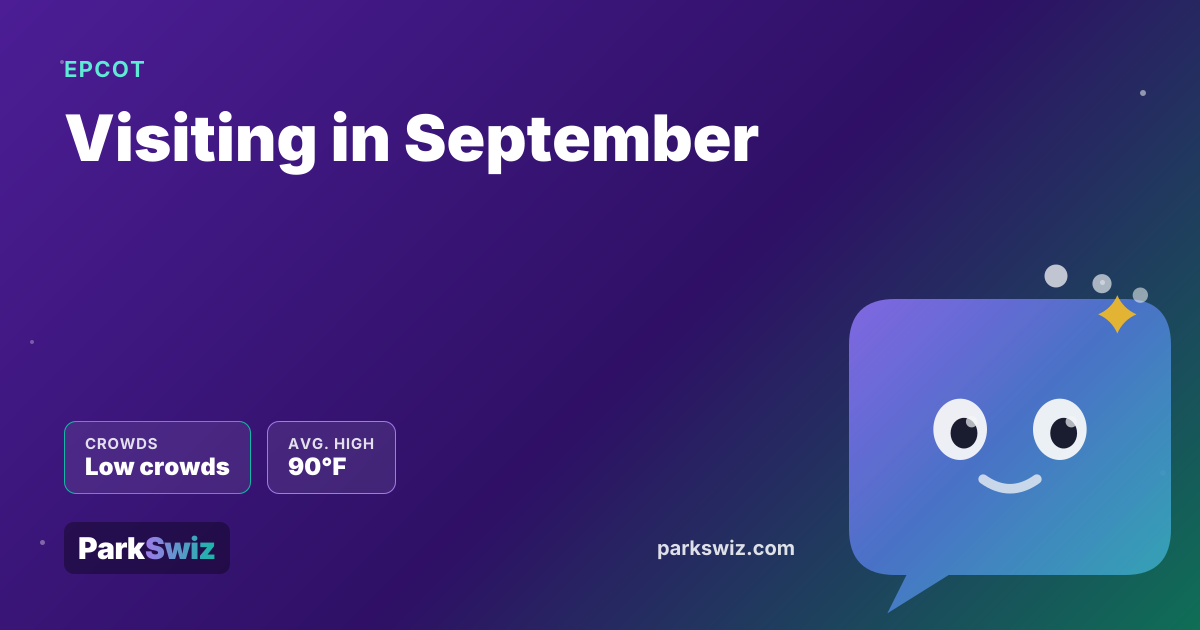 EPCOT in September — Crowds, Weather & Tips | ParkSwiz
